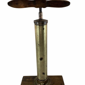 Vintage Brass Bicycle Pump  | Industrial Steampunk Decor Lamp Supply