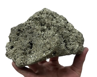 Large Pyrite Fools Gold 7" 5.40 lbs Mineral Rock | Beautiful Sparkly Specimen