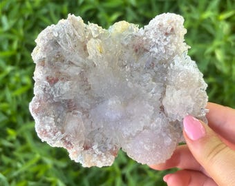 Flor de cristal de cuarzo zeolita / 0,45 libras / 4,75"