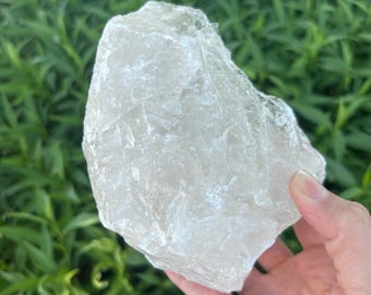 Natural Large Smokey Quartz Chunk - Raw Rough Beautiful Crystals 6" 3 Lbs.