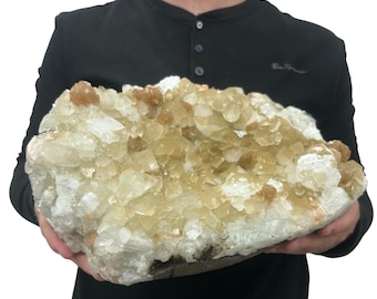 Large Zeolite Quartz Specimen Cluster - Beautiful Crystals 13” 21.34 Lbs.