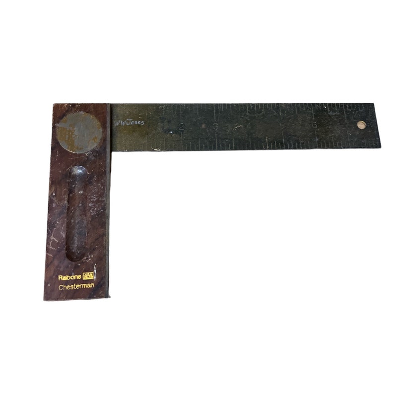Vintage Metal Ruler - Etsy