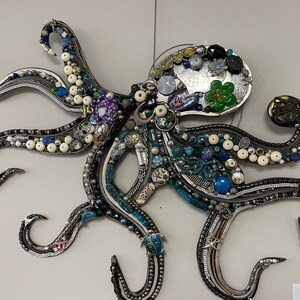 私のタコ先生のジュエリーモザイクメタル