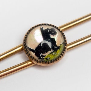 Vintage Tie Bar/Clip "Scotty Dog" #701