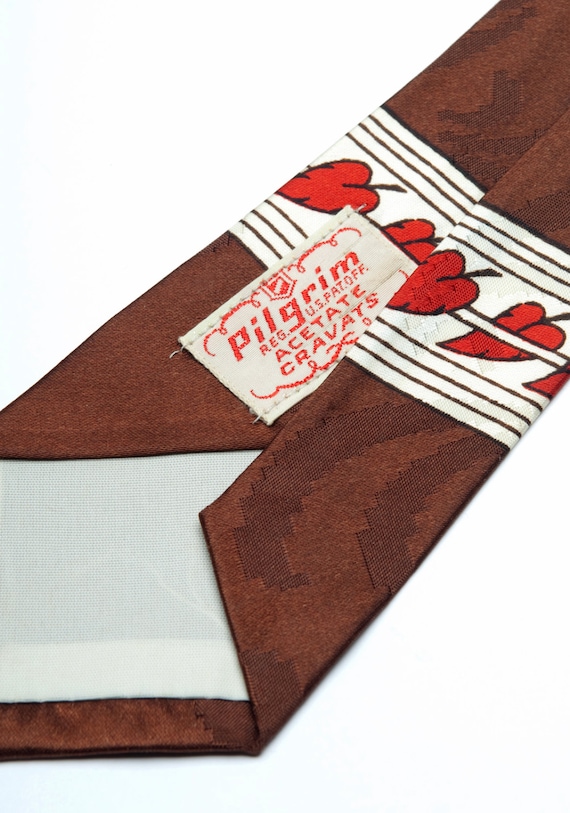 Vintage Men's tie from PILGRIM, bold mid century … - image 2