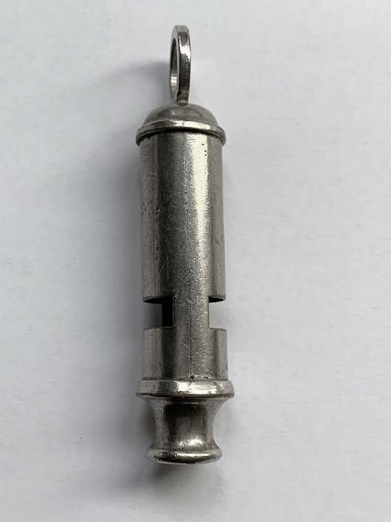 Sifflet Vintage The Acme Thunderer - Métal - Fabriqué En Angleterre - Années 1940