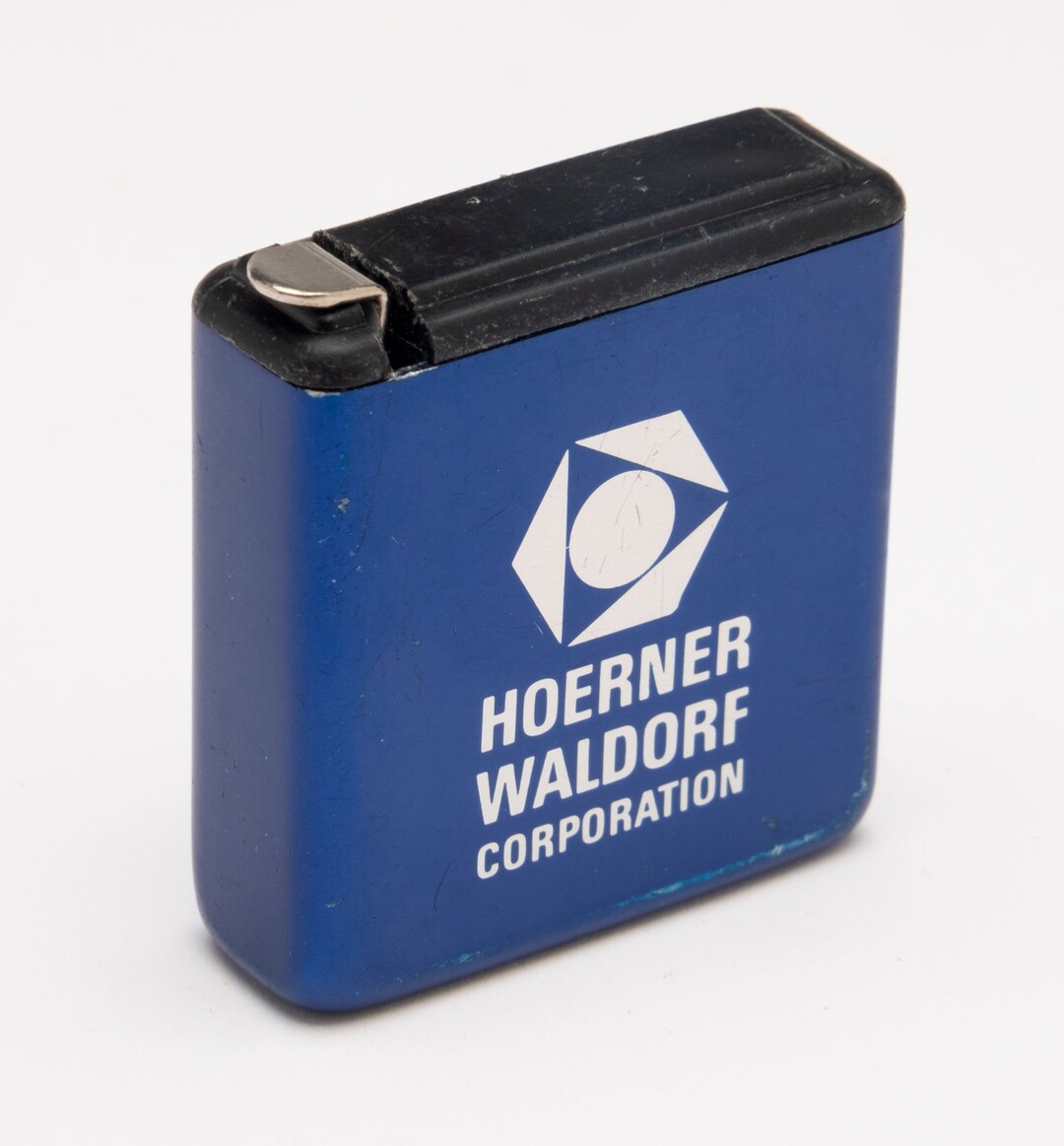 Vintage Hoerner Waldorf Corp Metal Tape Measure Advertising Pocket