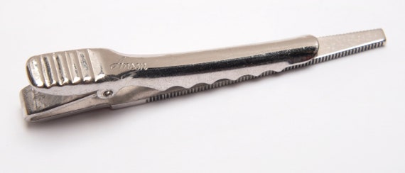 Vintage Tie Bar Clip SIMONDS Mechanic's File 1950… - image 4