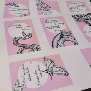 Stickerset schaduwwerk