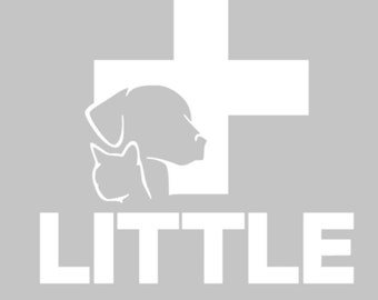 Little Vet Clinic Decal