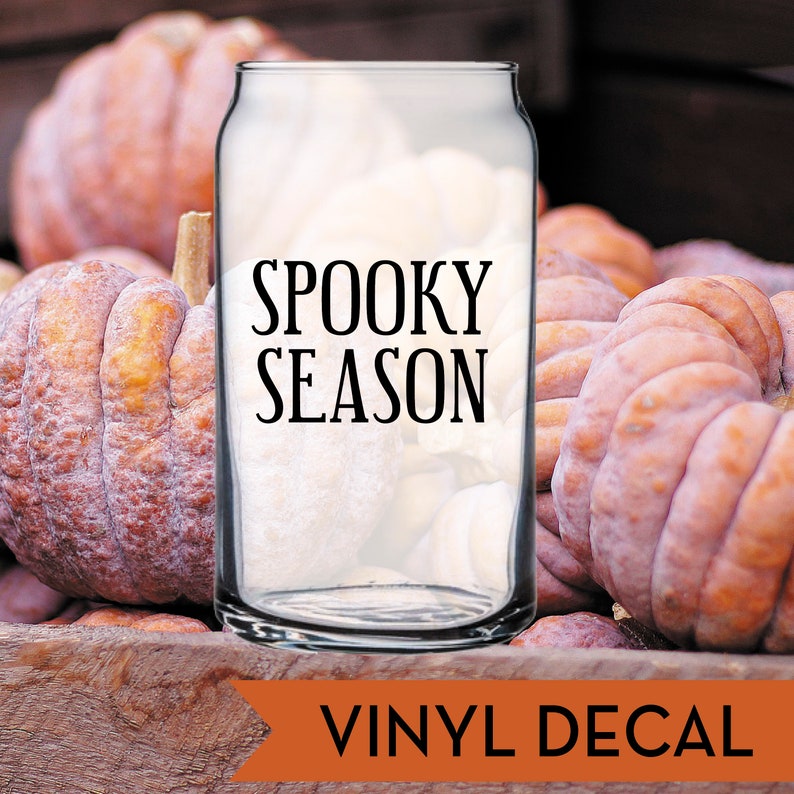 Spooky Season Decal, Halloween Decal Phone Decal, Laptop Decal, Car Decal, Choose Color And Size image 3