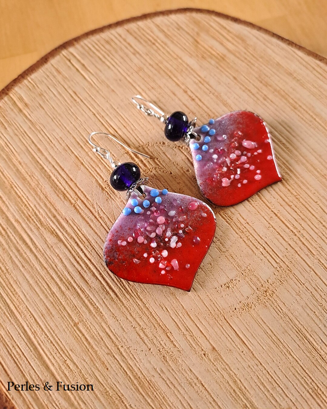 Boucles D'Oreilles Goutte En Argent 925 Avec Perle De Culture Et Accent Diamant - Neuf