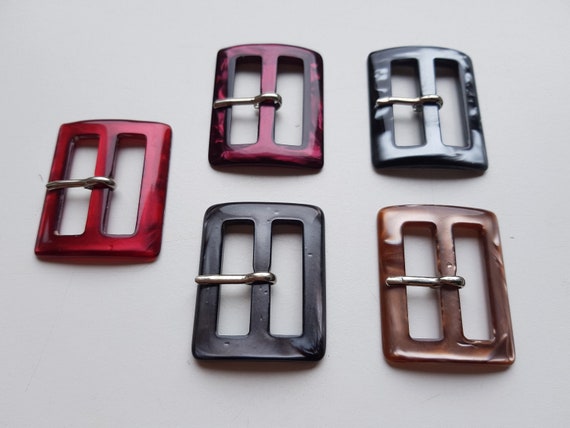 Vintage Belt Buckle Compact Set of 20pcs Metal Buckles,13mm Small Belt Buckles Sewing  main image 3