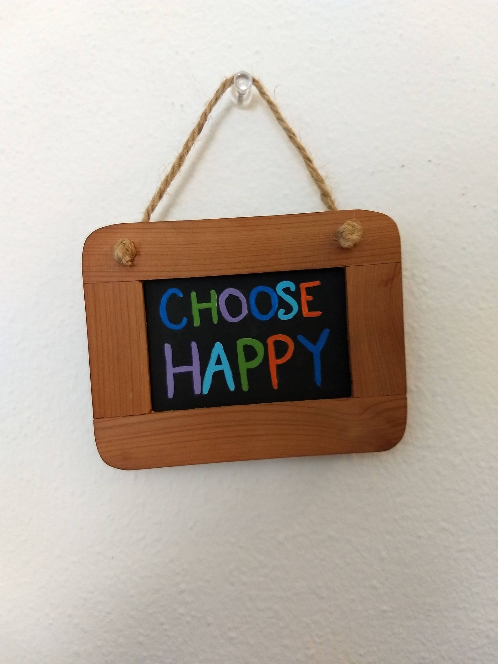 Choose happy small chalk board Etsy