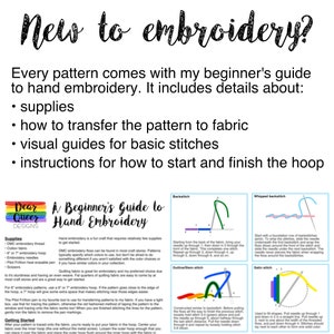 Abstract Pride Embroidery Pattern PDF Progress Pride image 5