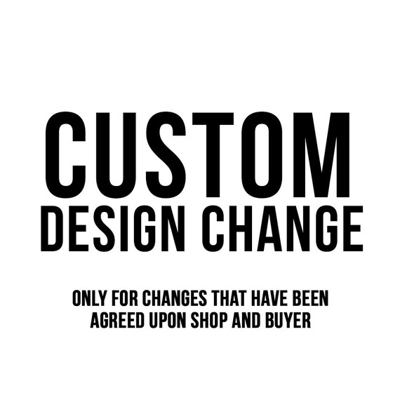 Design Change Etsy