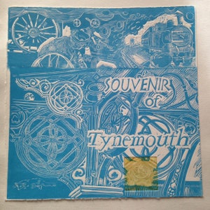 Souvenir von Tynemouth Druck