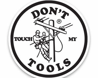 Sticker logo outil Parodie 3,5 pouces