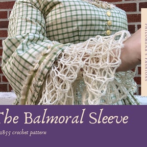 The Balmoral Sleeve Crochet Pattern