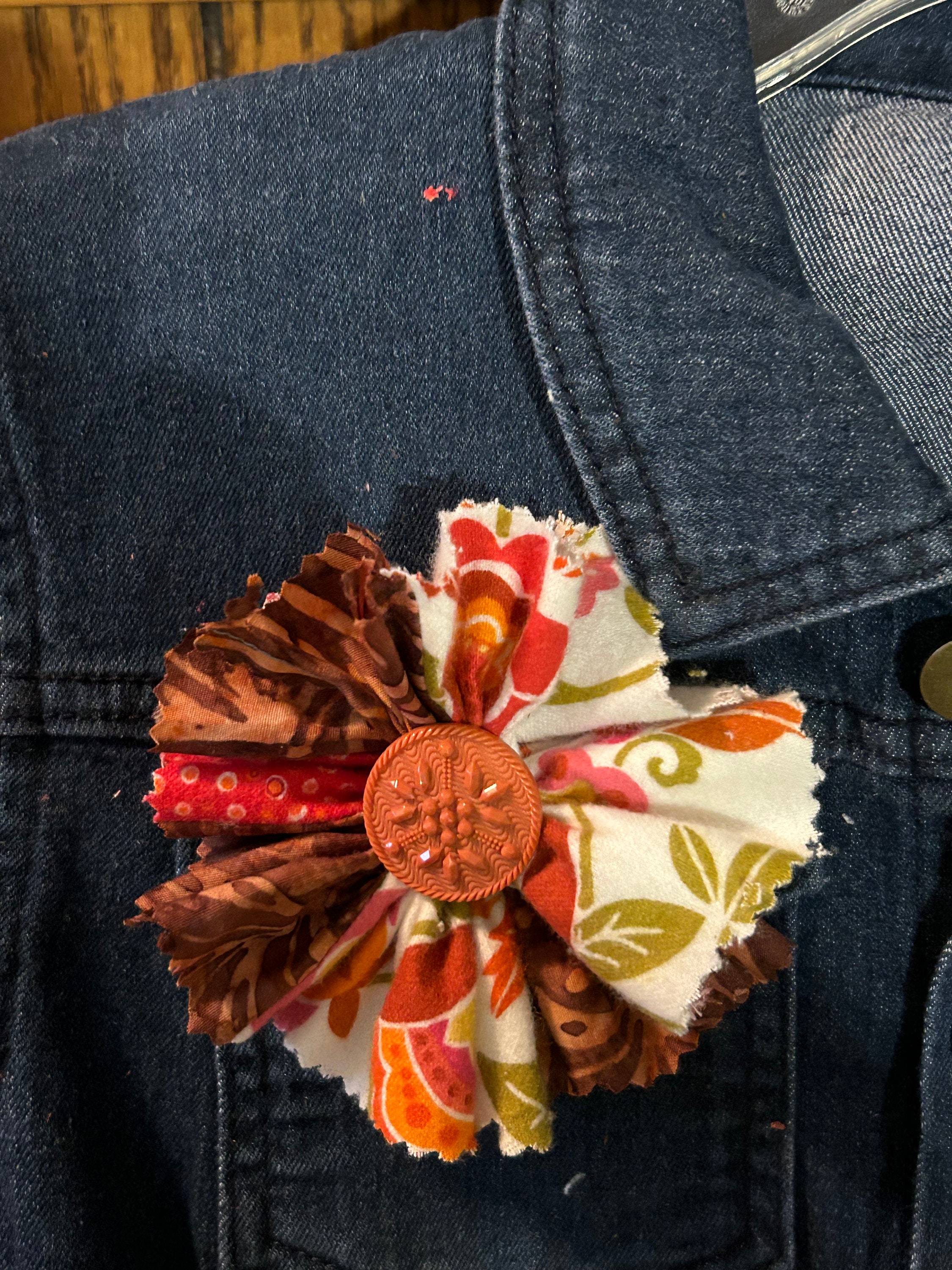 Jean overall top skirt quilt