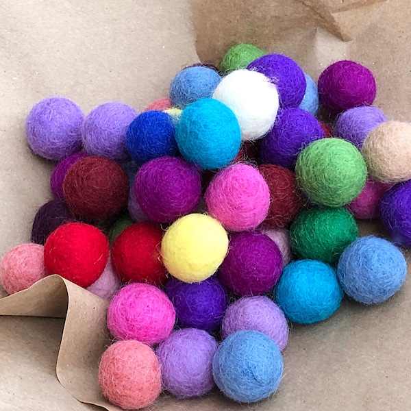Felt Balls Bulk Etsy