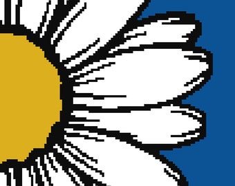 Gráfico de ganchillo Daisy, ganchillo Daisy, gráfico de ganchillo Daisy, gráfico de ganchillo, descarga instantánea, manta Daisy