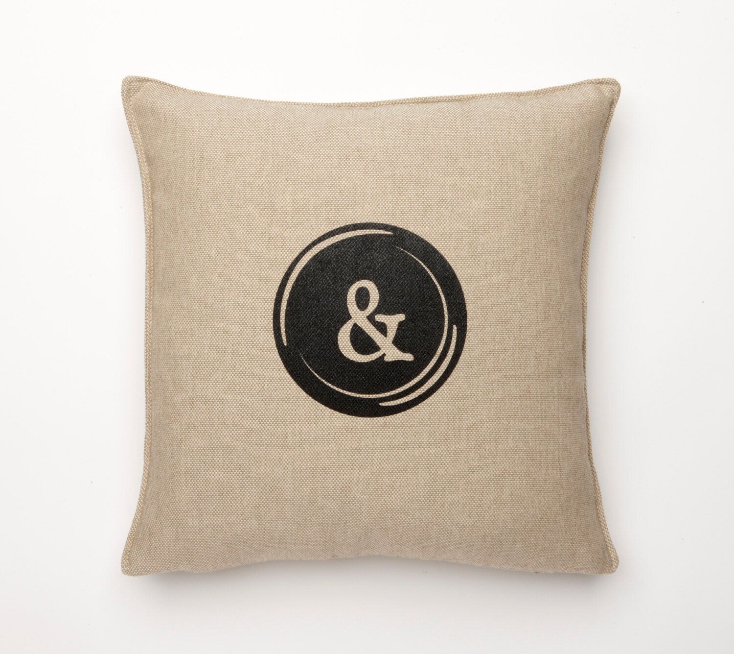 Retro Typewritter Font Letter Pillow Cover Etsy