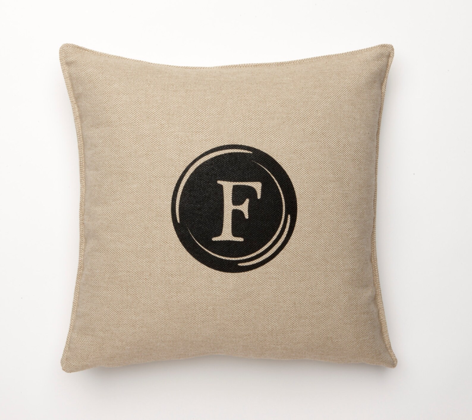 Retro Typewritter Font Letter Pillow Cover Etsy