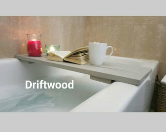 Bath Caddy - Bathtub Tray - Bath Tray - Bath Shelf - Bathroom Decor - Bath Storage - Farmhouse Bath - Farmhouse Bathroom