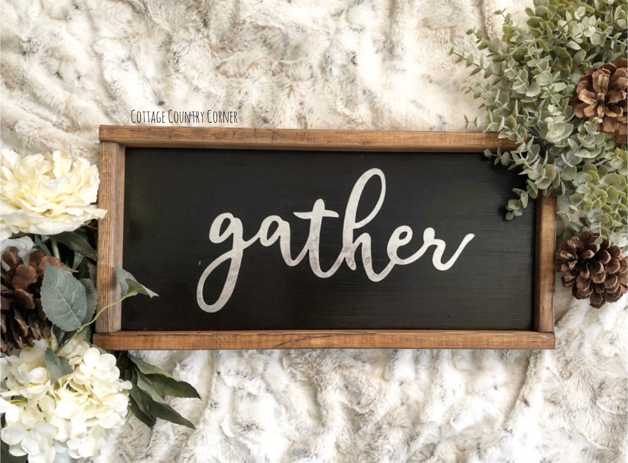 Small Galvanized Gather Sign Gather Sign Gather Wood Small Galvanized Gather Sign Gather Sign Gather Wood