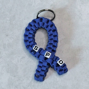 Sensory Processing Disorder, spd Awareness Ribbon, Sensory Processing Awareness, Sensory Awareness Ribbon, Awareness Keychain