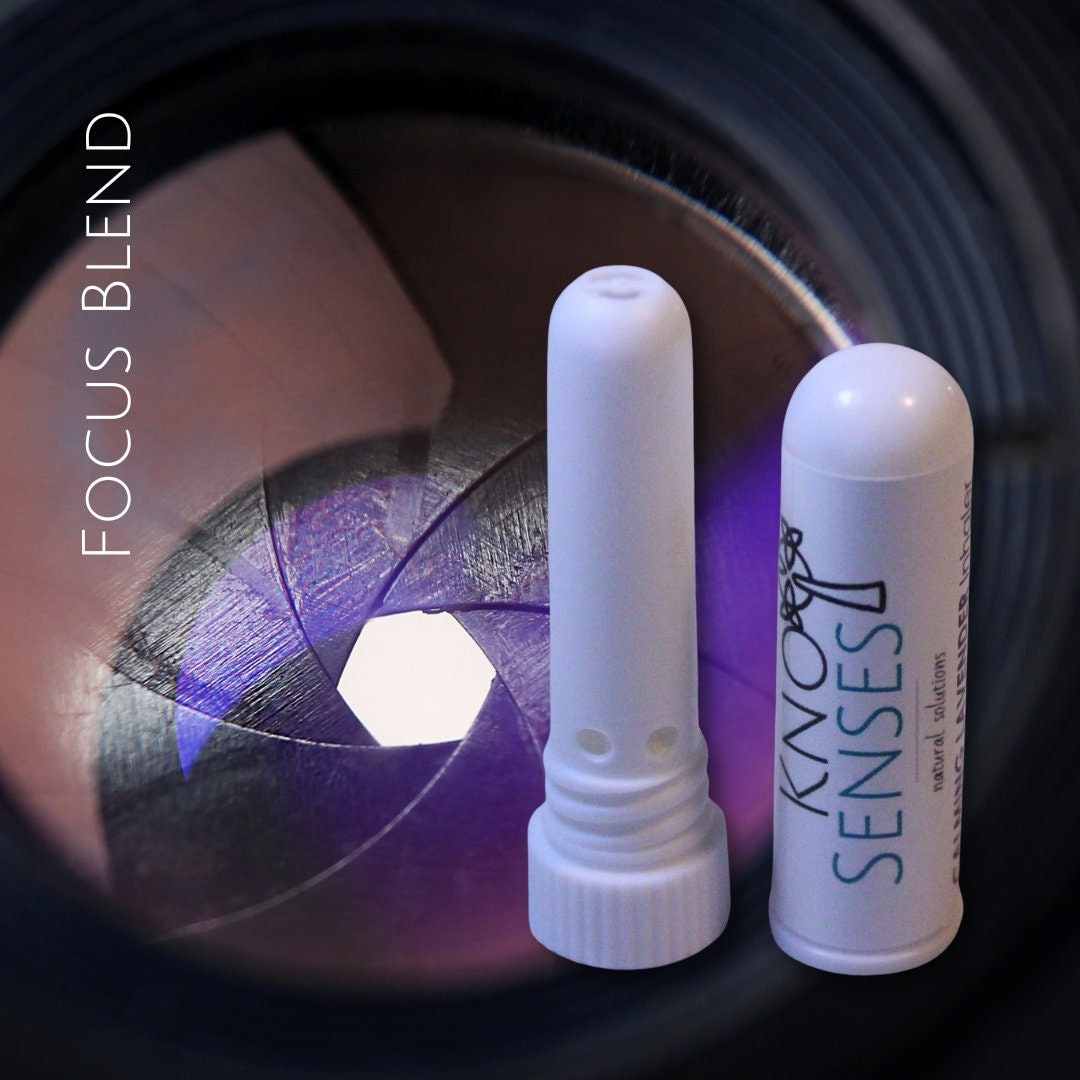 Focus Essential Oil Inhaler, Natural Aromatherapy, ADHD Mind Calming, School Classroom, Homework