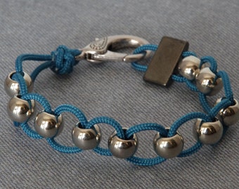 Blue Bracelet, Fidget Bracelet, Anxiety Bracelet, Fidget Jewelry, Anxiety Jewelry, Sensory Bracelet, Stim Jewelry, Autism Bracelet, Calming