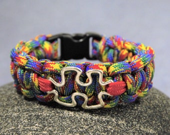 Puzzle Piece Bracelet, Autism Awareness Bracelet, Autism Jewelry, Autism Awareness, Autism Bracelet, Puzzle Piece Jewelry, Autism Gift