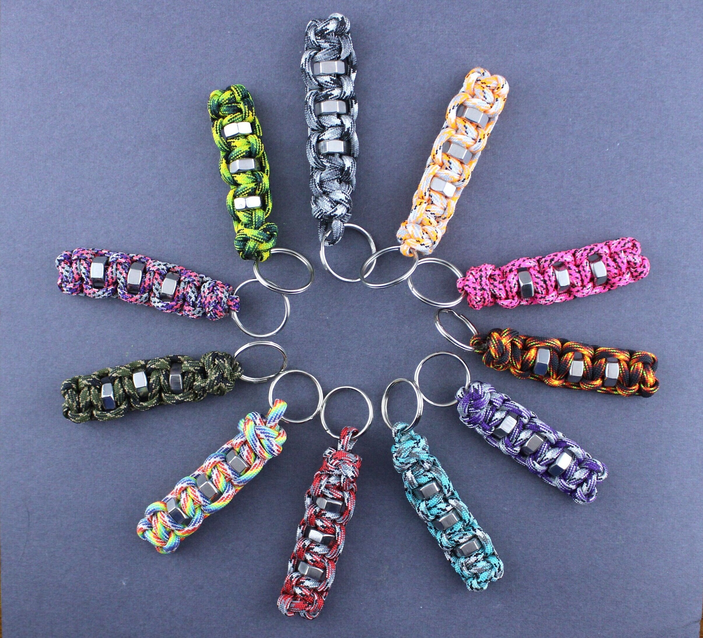 Hex Nut Fidget Keychain, Anxiety Reducer Fidget, Calming Fidget