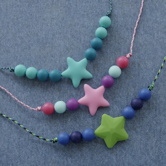 chew bead necklace for child