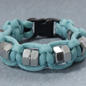 Fidget Bracelet for Teen Girl, Aqua Anxiety Bracelet, ADHD Focus Aid, Anxiety Relief, Kids Autism Fidget, Calming Bracelet, Sensory Bracelet