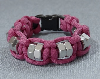 Bracelet Fidget pour adolescente, bracelet d’anxiété rose, aide à la concentration sur le TDAH, soulagement de l’anxiété, enfants autisme Fidget, bracelet apaisant, bracelet sensoriel