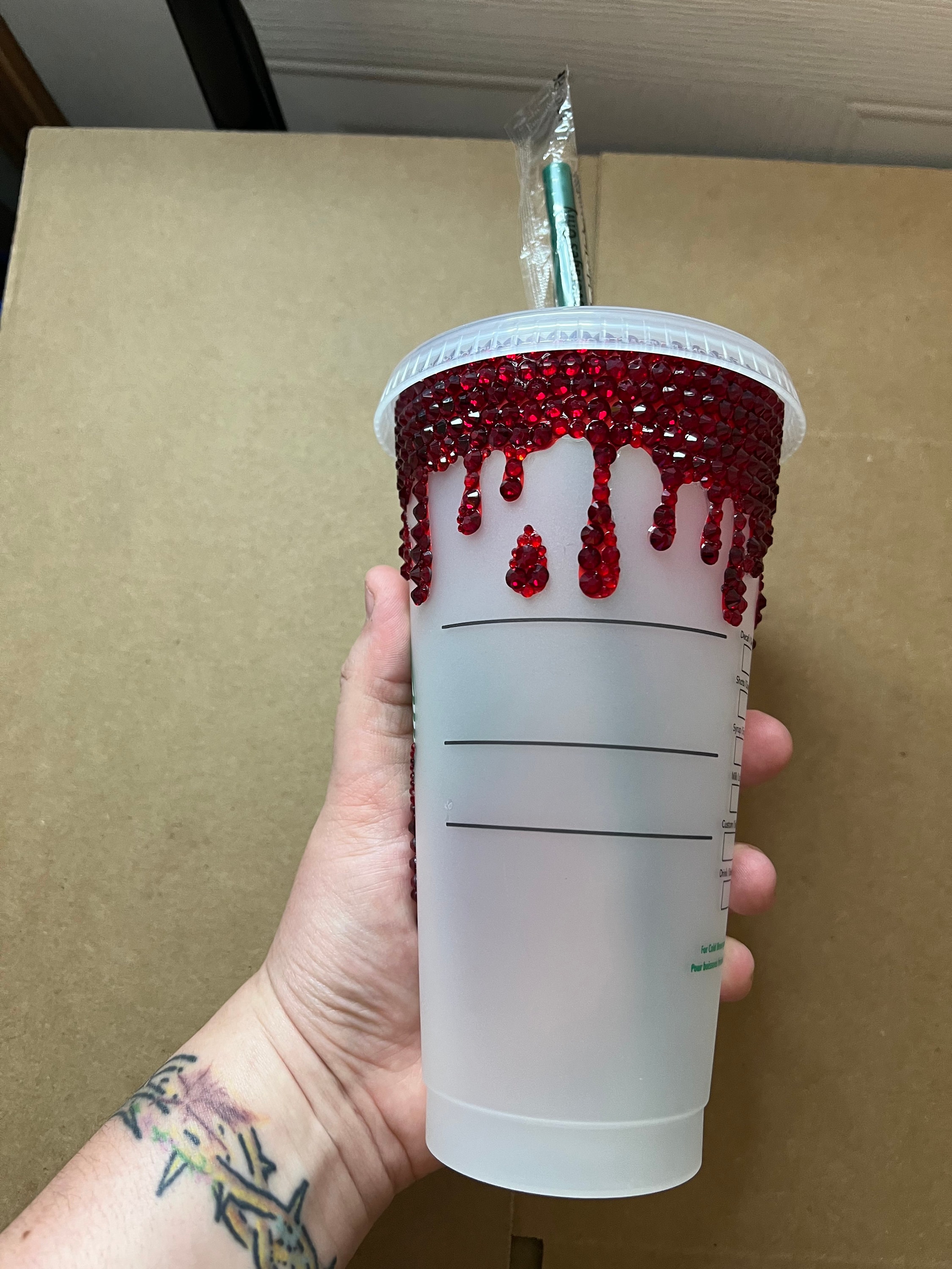 Custom Starbucks Cup True Crime for Sale in Dallas, TX - OfferUp