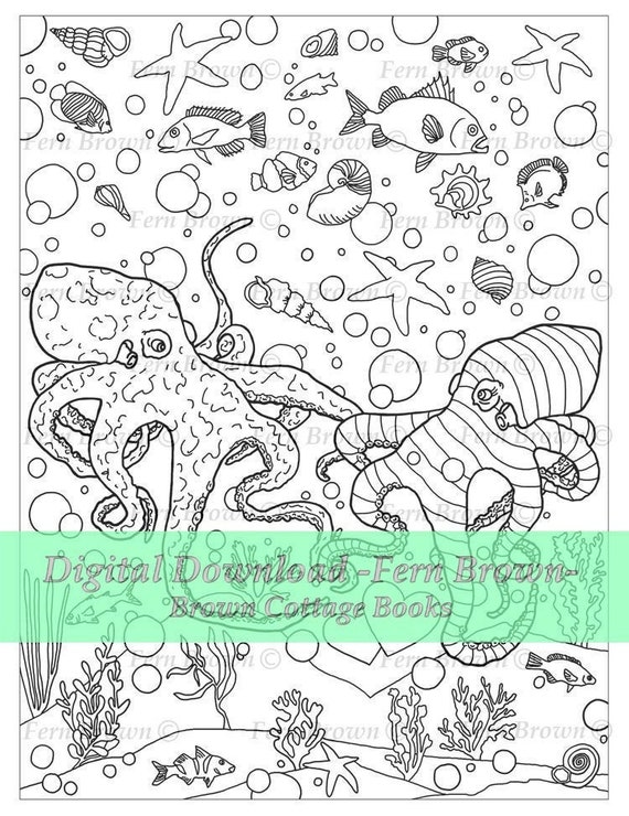 James Dyson Vermaken haar Octopus Volwassen Kleurplaat Dieren Line Art Afdrukbare | Etsy