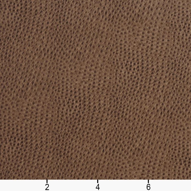 Taupe Smooth Emu Upholstery Faux Leather by the Yard Pattern - Etsy