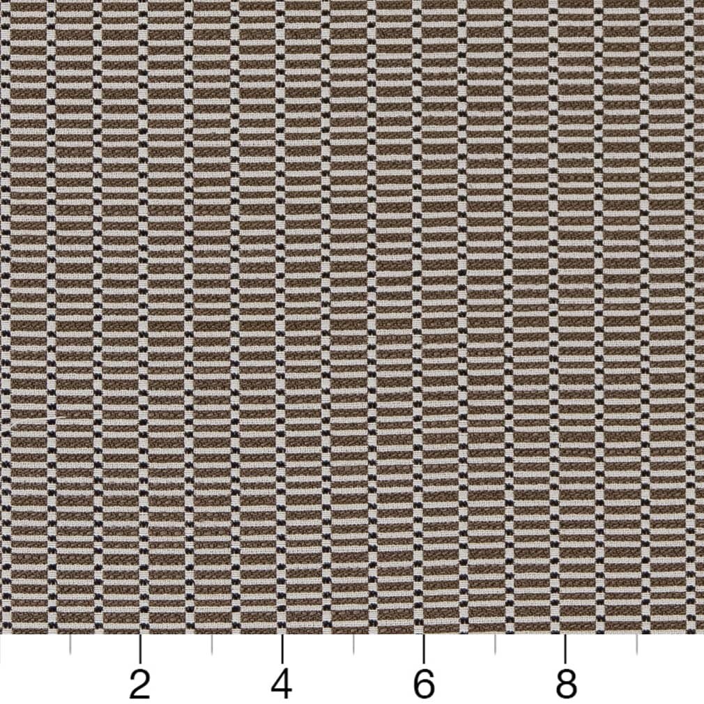 Brown Small Scale Woven Pattern Upholstery Fabric by the Yard - SKU ...