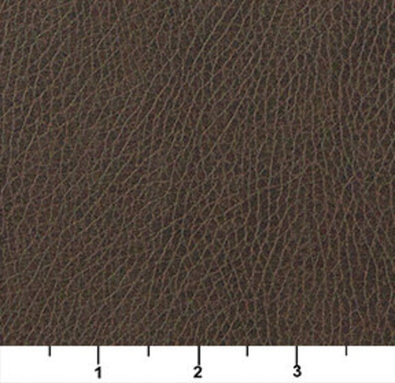 Brown Matte Nubuck Cattle Leather Look By The Yard Pattern G879 Visual Arts Dyeing & Batik jan