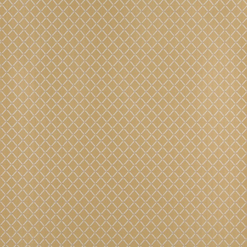 Yellow Diamond Small Scale Woven Pattern Upholstery Fabric by the Yard ...