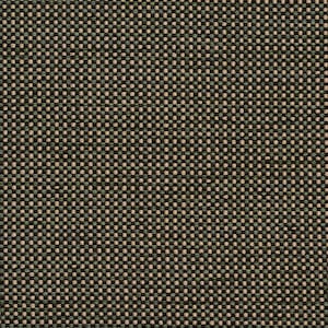May include: Close-up of a textured fabric with a repeating pattern of small green and beige circles.