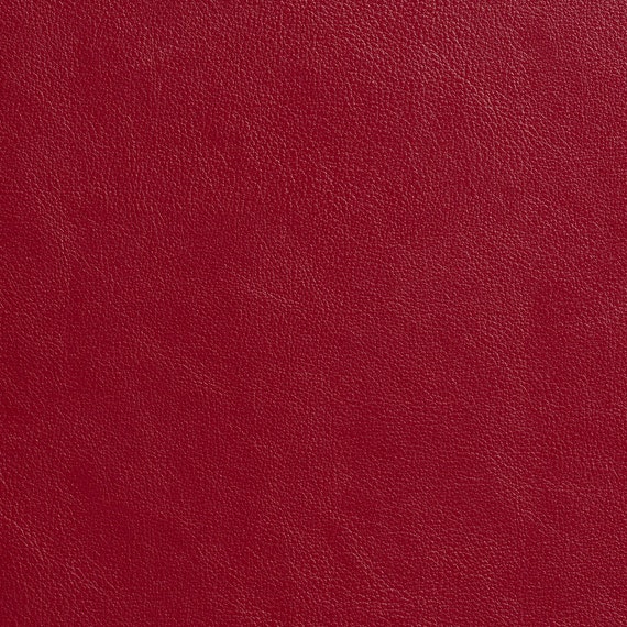 Bonded Leather G504 Red Upholstery Grade Recycled Leather By The Yard 