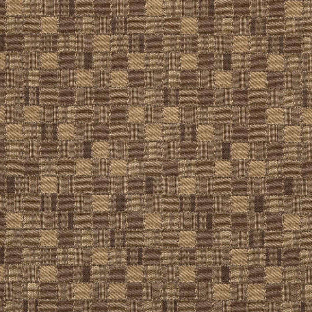 Brown Stain Resistant Performance Pet Friendly Geometric Woven Pattern ...