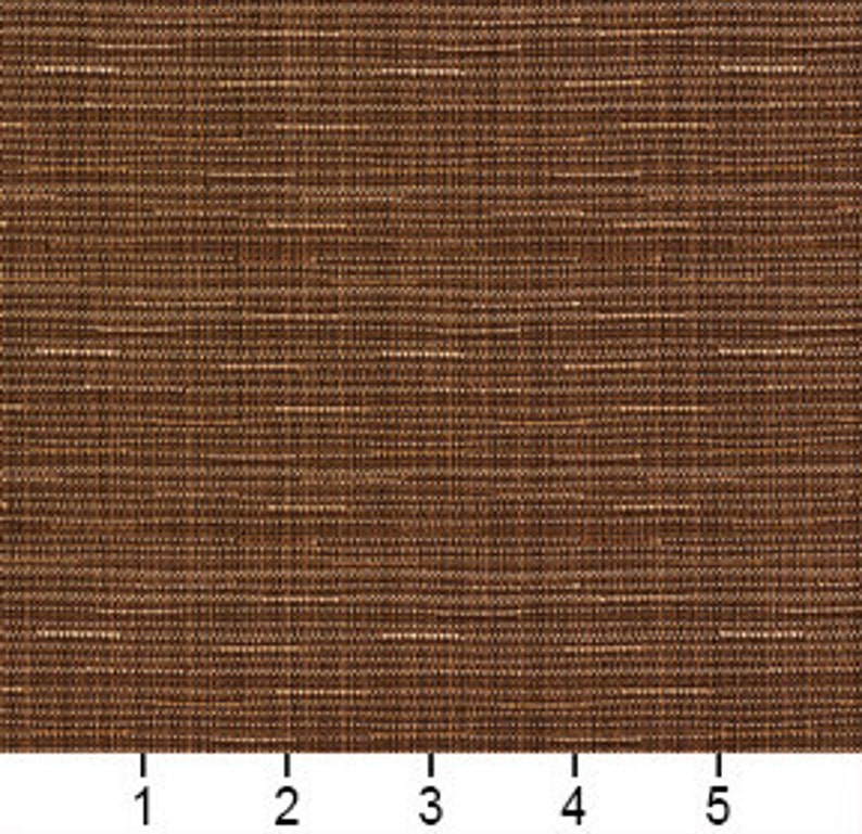 Brown Solid Tweed Textured Metallic Upholstery Fabric By The Yard Pattern # A381
