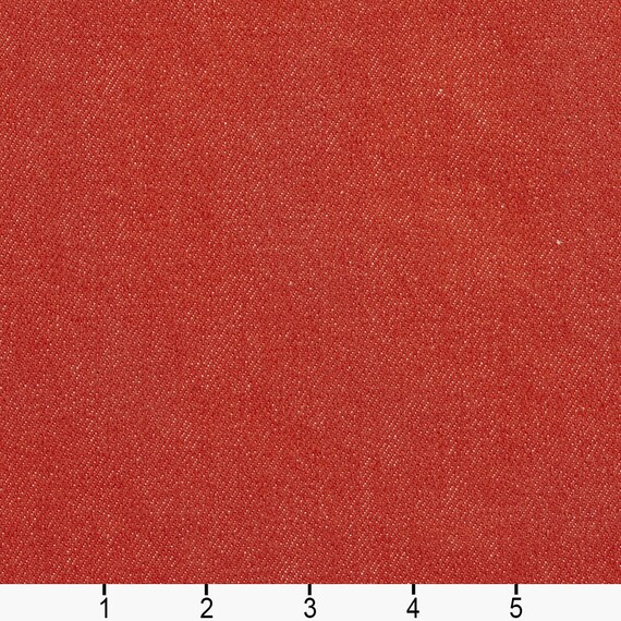 Red Chambray Denim Cross Hatch Woven Cotton Fabric by the Yard Style 3246 -  Etsy