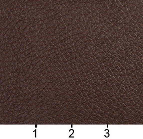 G471 Chocolate Brown Upholstery Recycled Leather Bonded Leather By The Yard